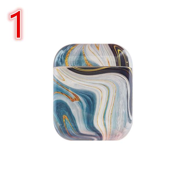 Estuche simple de mármol para AirPods