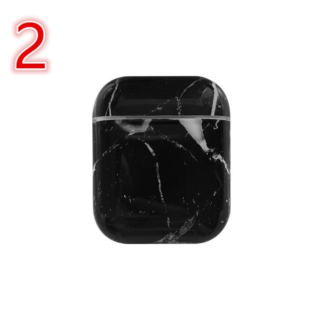 Estuche simple de mármol para AirPods