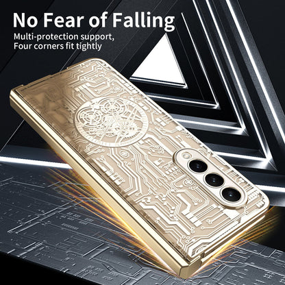 Cyberpunk Style Phone Case For Samsung Galaxy Z Fold5 Fold4 Fold3
