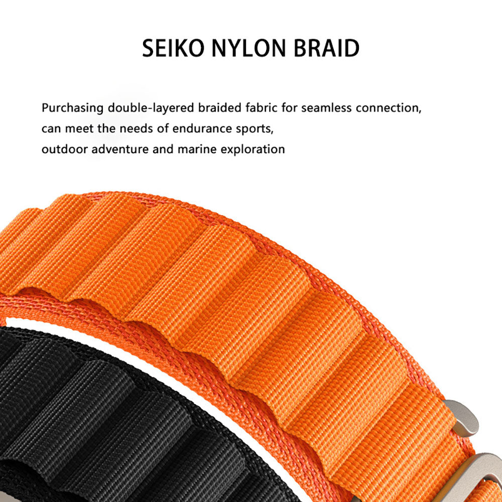 Newest Nylon Sport Solo Loop Woven Wristband For iWatch Series 8/7/6/5/4/3/2/1/SE/Ultra