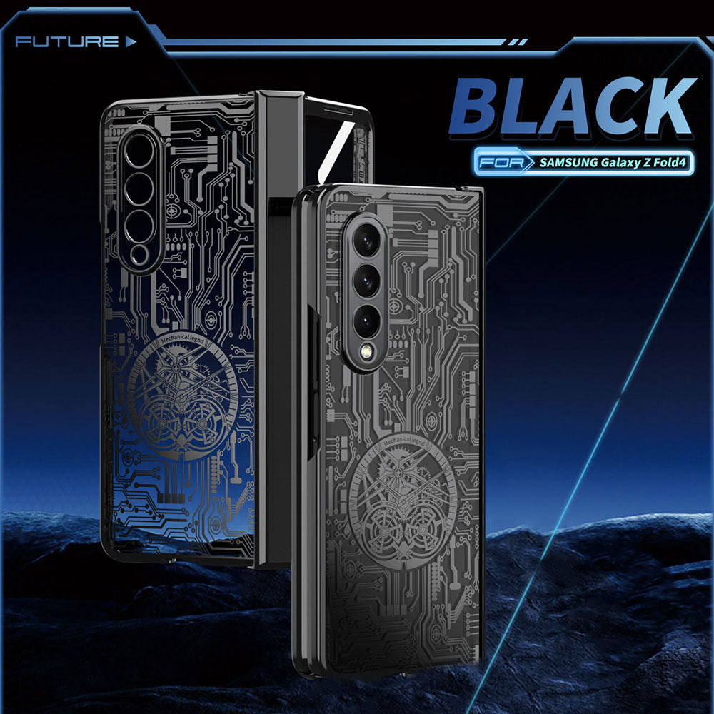 Cyberpunk Style Phone Case For Samsung Galaxy Z Fold5 Fold4 Fold3