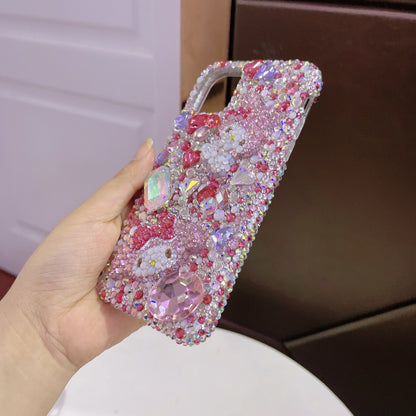 Melody Gorgeous Bling Diamond with Big Gem iPhone Case