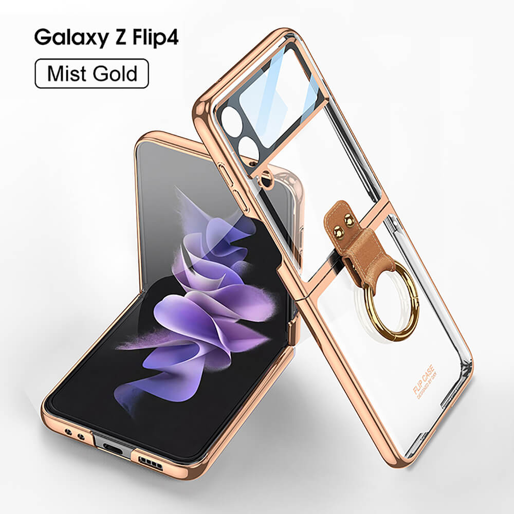 Newest Phantom Plating Anti-Drop Case For Samsung Galaxy Z Flip3 Flip4