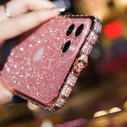 Advanced Luxurious Shiny Diamond Frame Bling iPhone Case
