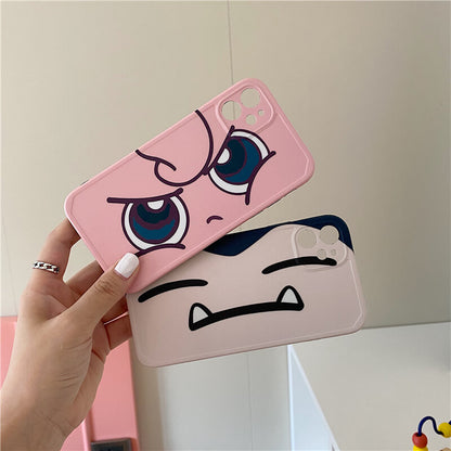 Cartoon Funny Facial Expression Anime Angry iPhone Case