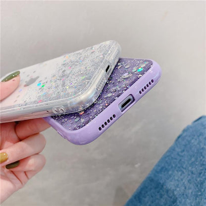 Glitter Sequins Laser Gradient iPhone Case