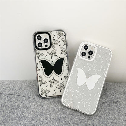 Peinture Papillon Treple Couple Clair Coque et skin adhésive iPhone