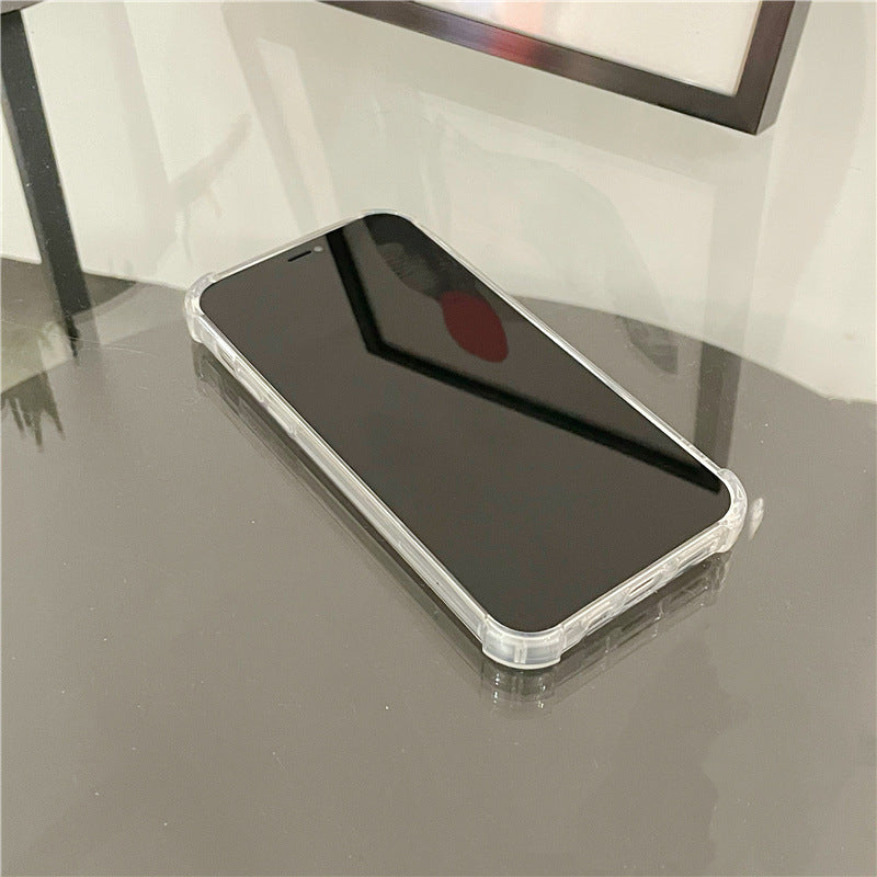 Mirror Cream Clear iPhone Case Back Cover