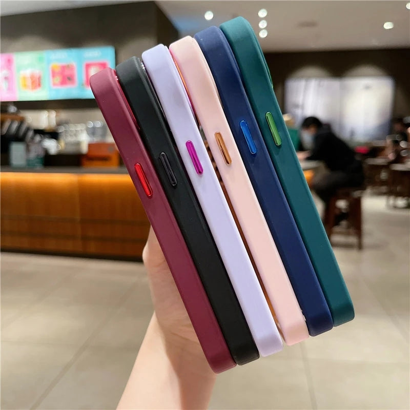 Electroplated Matte Compatible with iPhone Case