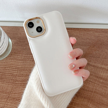 Candy Color Electroplated Camera Shockproof Compatible with iPhone Case