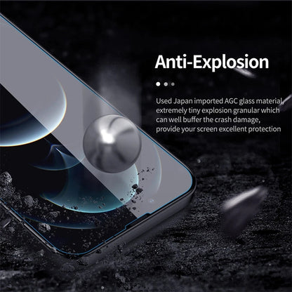 5 piezas de vidrio templado protector compatible con protectores de pantalla de iPhone. 