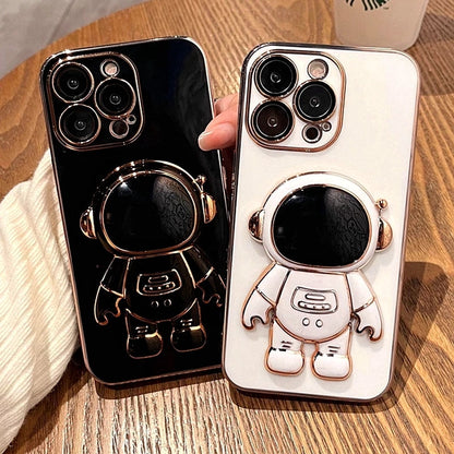 Support de béquille d'astronaute compatible avec la coque iPhone