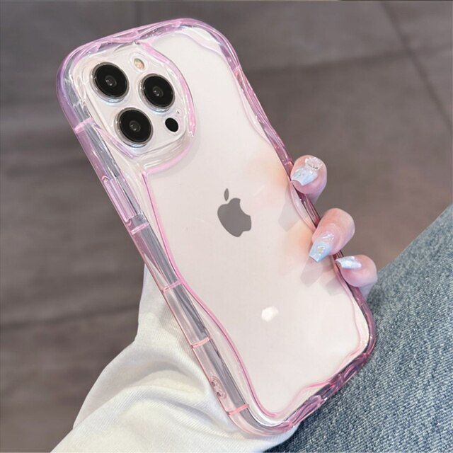 Luxury Shockproof Clear Soft Silicone Compatible with iPhone Case