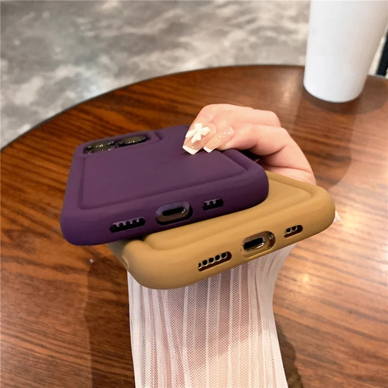 Coussin d'air mat compatible avec la coque iPhone