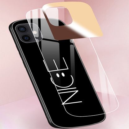 Vinilo o funda para iPhone Espejo de lujo Oval Nice Face