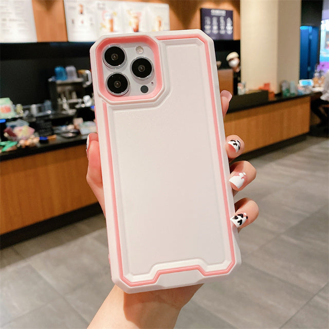 Shockproof Camera Protection Silicone Compatible with iPhone Case