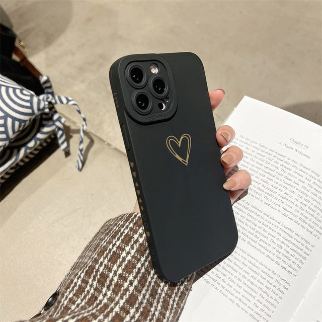 Amor corazón compatible con iPhone Case