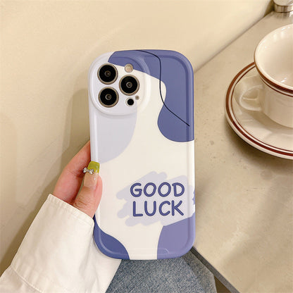 Colorful Pattern Luck Line Compatible with iPhone Case