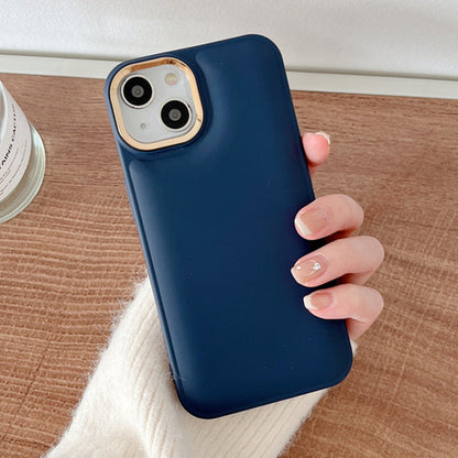 Candy Color Electroplated Camera Shockproof Compatible with iPhone Case