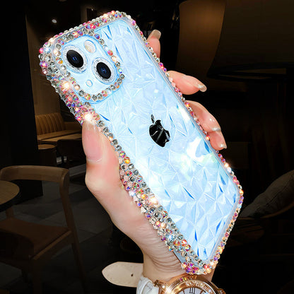 Luxury Glitter Bling Diamond Transparente Compatible con iPhone Case