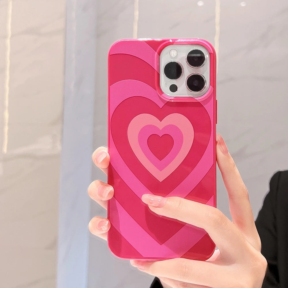Vinilo o funda para iPhone Sweet Love Heart compatible con