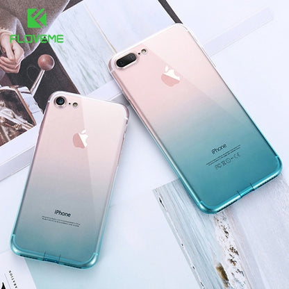 Gradient Ultra Thin Clear iPhone Case
