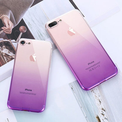 Gradient Ultra Thin Clear iPhone Case