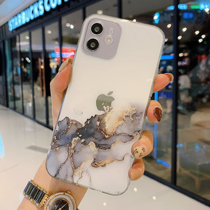 Motif de marbre coloré en douceur Coque et skin adhésive iPhone