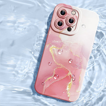 Cute Painting Color Silicone Compatible with iPhone Case