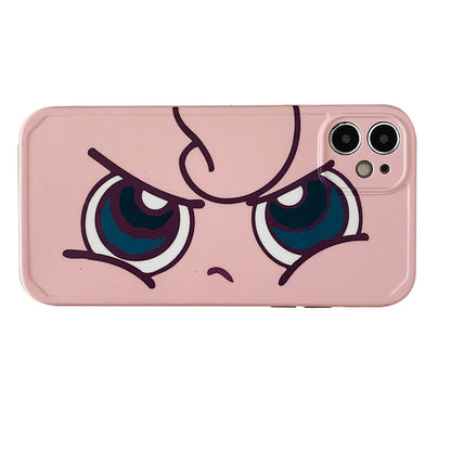 Cartoon Funny Facial Expression Anime Angry iPhone Case