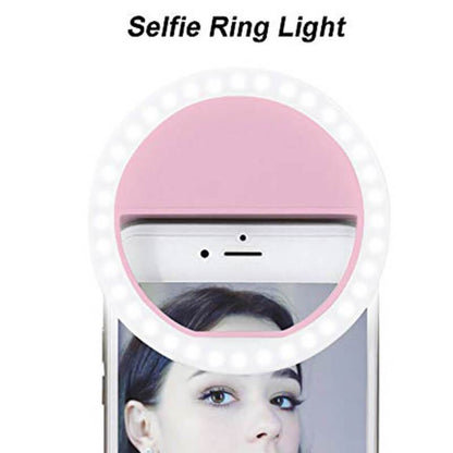 Anillo de luz Selfie para cámara de teléfono Luz LED para iPhone iPad Teléfono Laptop PC