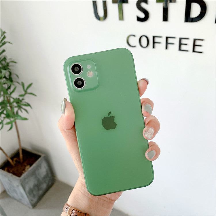 Fashion Matte Silicone Clear Soft iPhone Case