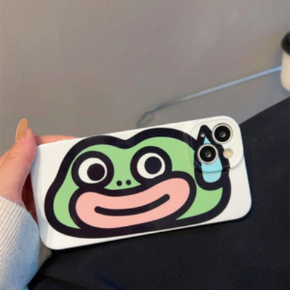 Cute Animals Red-Faced Pig Funny Frog Compatible with iPhone Case