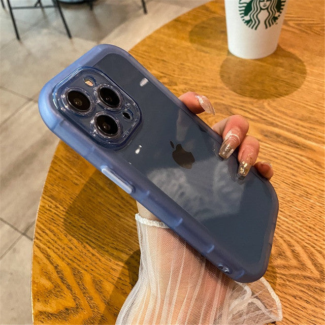 Shockproof Silicone Clear Compatible with iPhone Case