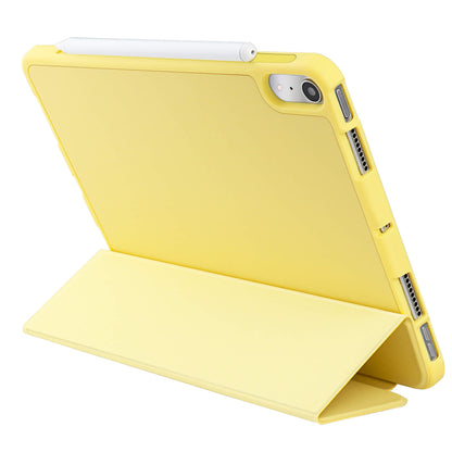 Solid Color PU iPad 9th/ 8th/ 7th Gen Case 10.2'' with Pencil Holder iPad Case