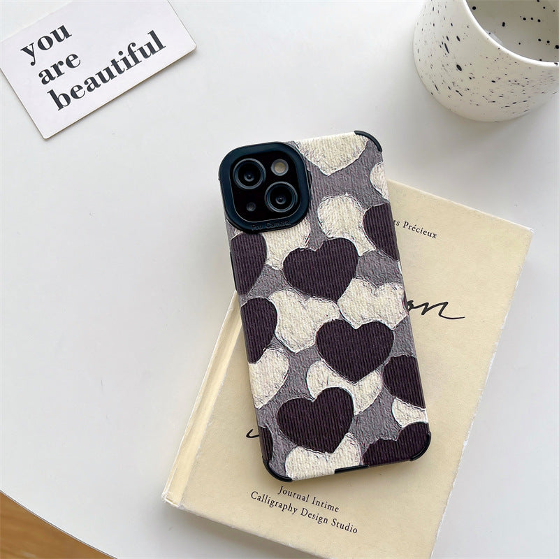 Lindo amor corazón compatible con iPhone Case