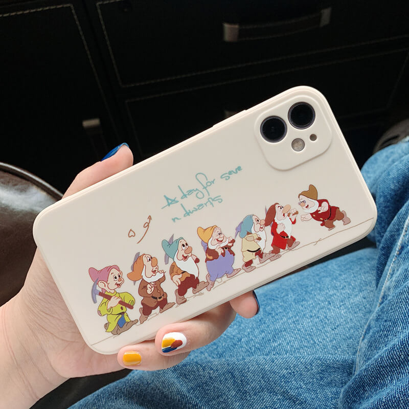 Cute Cartoon Animals Couple iPhone Case