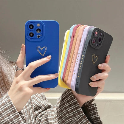 Love Heart Compatible with iPhone Case