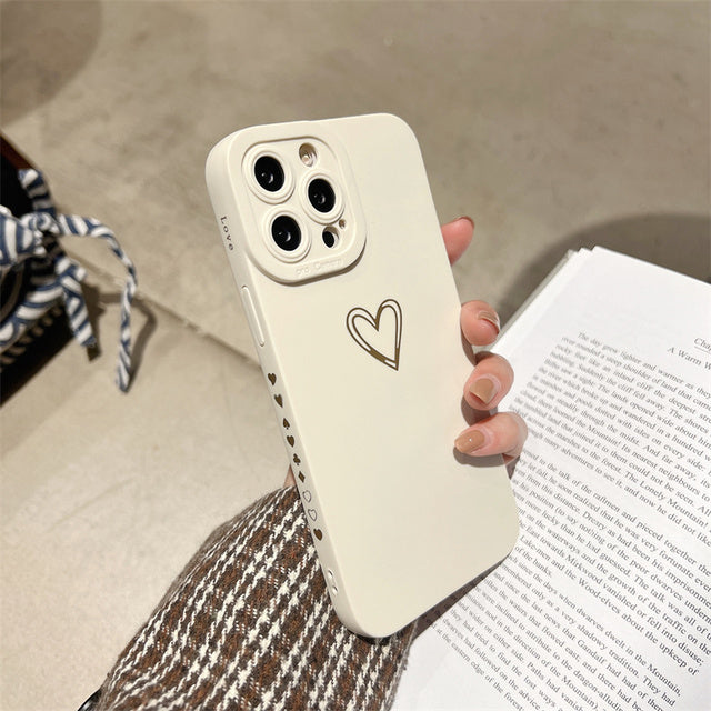 Amor corazón compatible con iPhone Case