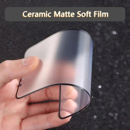 4PCS Soft Matte Ceramic Film Compatible with iPhone Screen Protectors