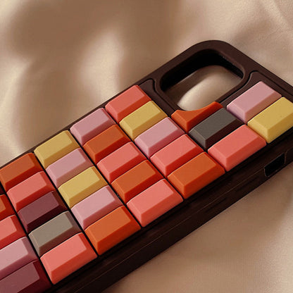 Vinilo o funda para iPhone Creative 3D Chocolate Cube Soft